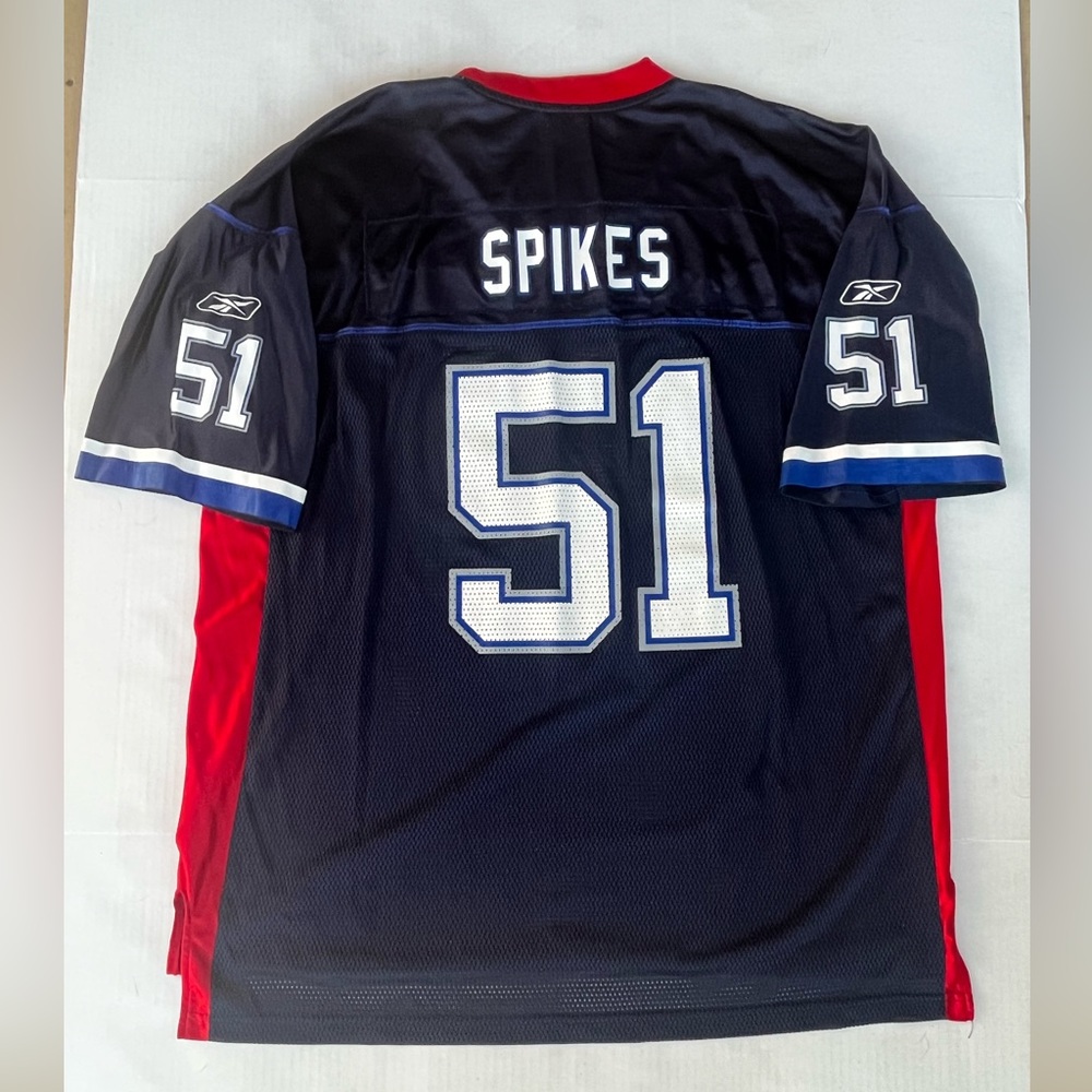 Takeo Spikes Buffalo Bills Jersey : Blue : Size 2XL